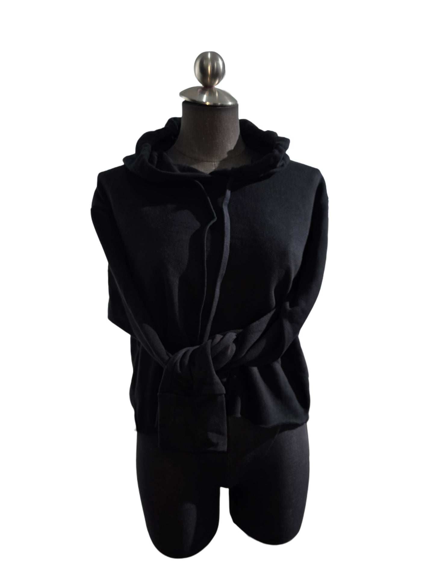 Ladies cropped hoodie